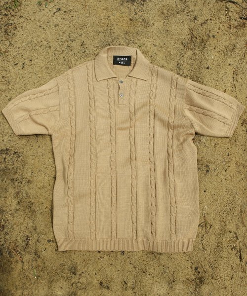 XTK016 daffodil twisted knit (BLACK)