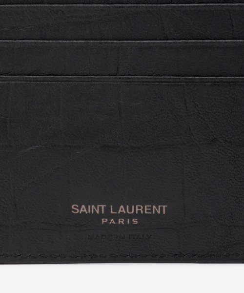Saint Laurent - Wallet for Man - Black - 453276C9H0U1000
