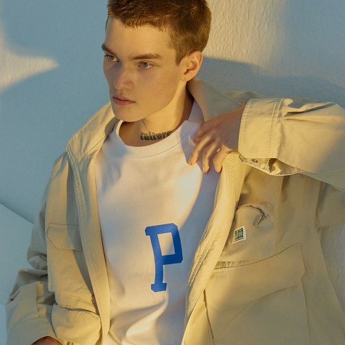 Utility high neck jumper_el beige