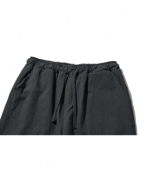 So-so linen pants (CHARCOAL)