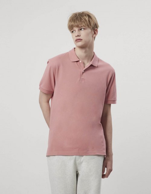 Pique polo half sleeve collar t-shirt 012502 [23 цветов]