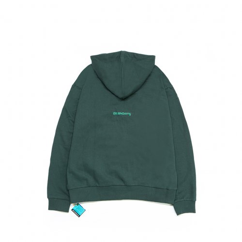 MABEL HOODIE JACKET_DARK GREEN