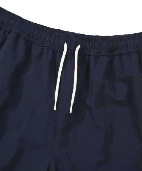 CU ARCH LOGO NYLON SHORTS PANTS navy