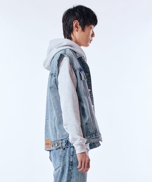 PLG prime denim vest