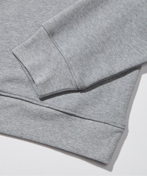 S233HD02 (Свитшот на молнии half-zip) (M GREY)