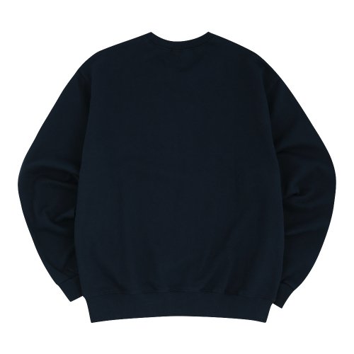 아일랜드 프로젝트(ISLAND PROJECT) Diver Bear Sweatshirt - Navy - 사이즈 & 후기 | 무신사