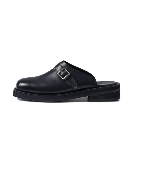 MUSINSA | MUSINSA STANDARD ROUND SQUARE MULE_BLACK