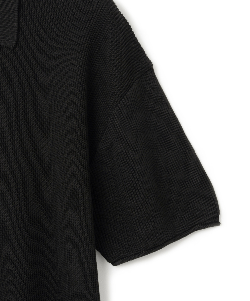 Летняя трикотажная рубашка BLACK