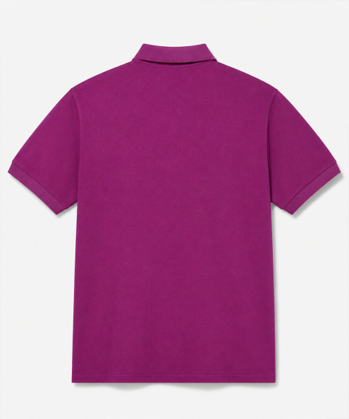 Классическое поло из хлопка пике [Purple]