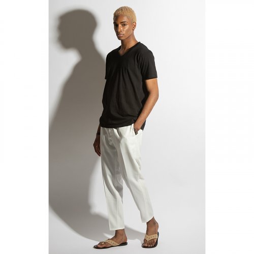 Укороченные брюки Elegant (WHITE)
