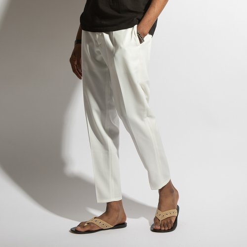 Укороченные брюки Elegant (WHITE)