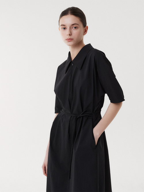 이아(EAAH) DRAWSTRING DRESS (BLACK) - 사이즈 & 후기 | 무신사
