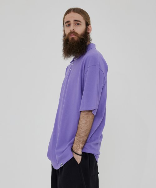 Оверсайз поло CB PK (Purple)