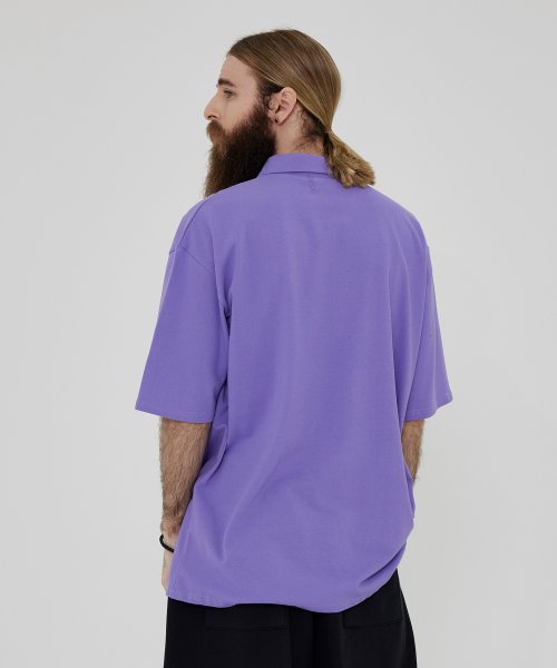 Оверсайз поло CB PK (Purple)