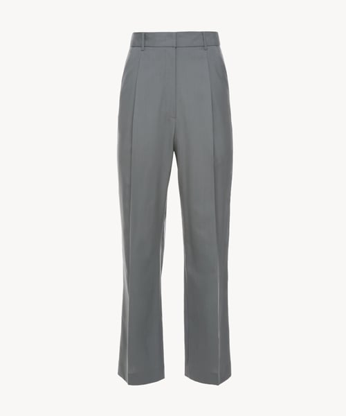 WIDE TAILORED TWO SLACKS_GREY