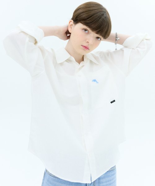 トップス eessay dolphin t shirt white musinsa MUSINSA | EESSAY Dolphin T-Shirt - White
