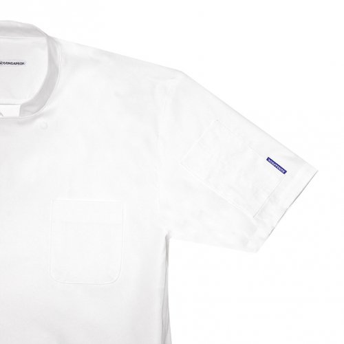 Рубашка шеф-повара с коротким рукавом (White)