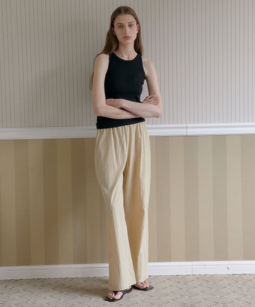 Round Rib Sleeveless (черный)