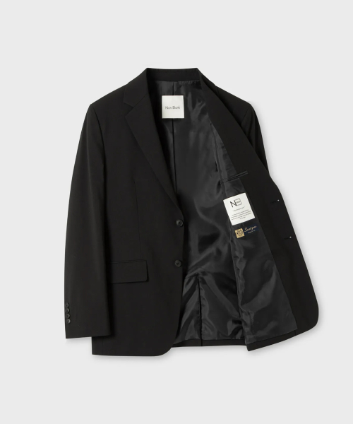 [SAINT YEAR] SEMI OVER FIT SET-UP SUIT_BLACK