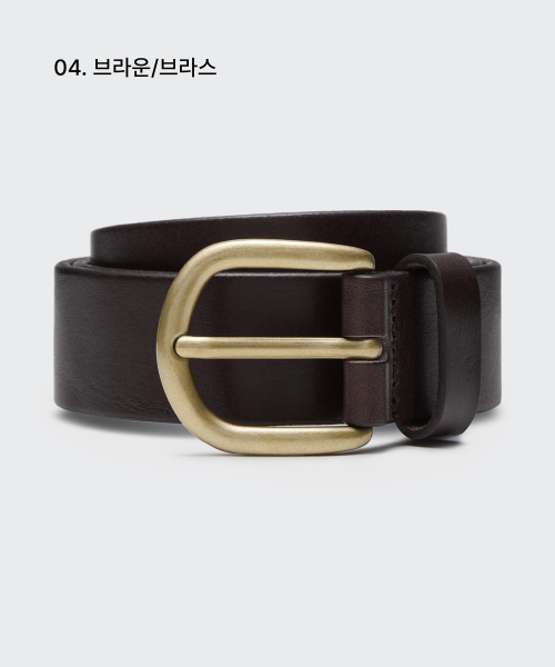 Basic Italian Leather Belt_30mm thumbnail 8