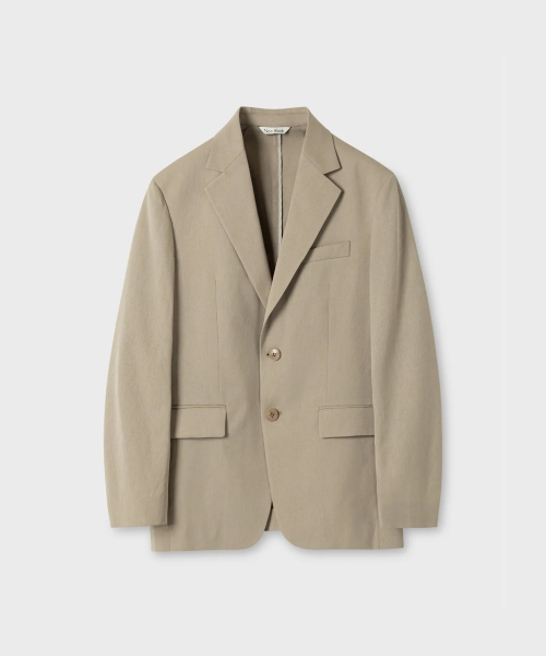 OVER FIT UNCON HEIGHT SET-UP SUIT_BEIGE