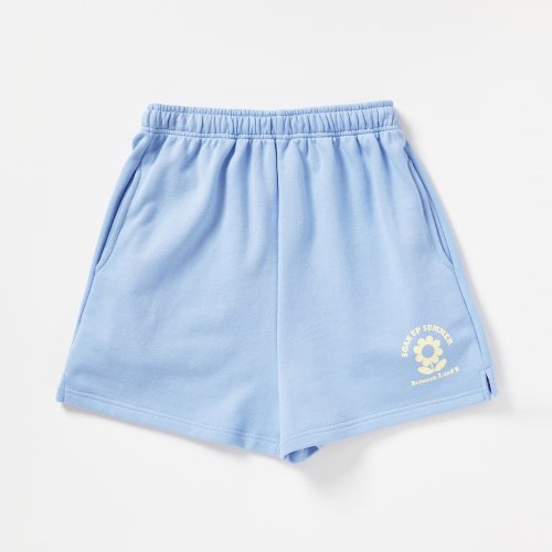 Спортивные шорты на резинке [Light Blue]