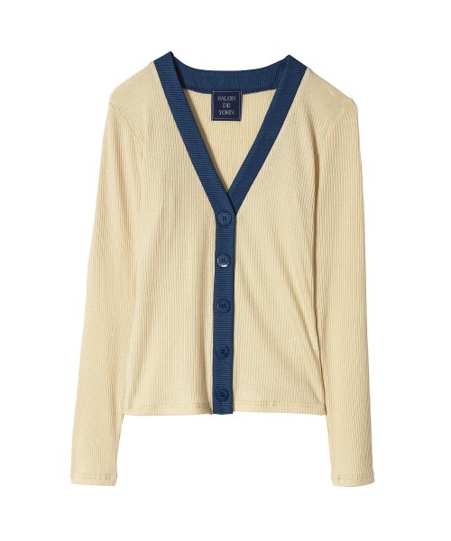 Color Block Cardigan_ 3 Colors