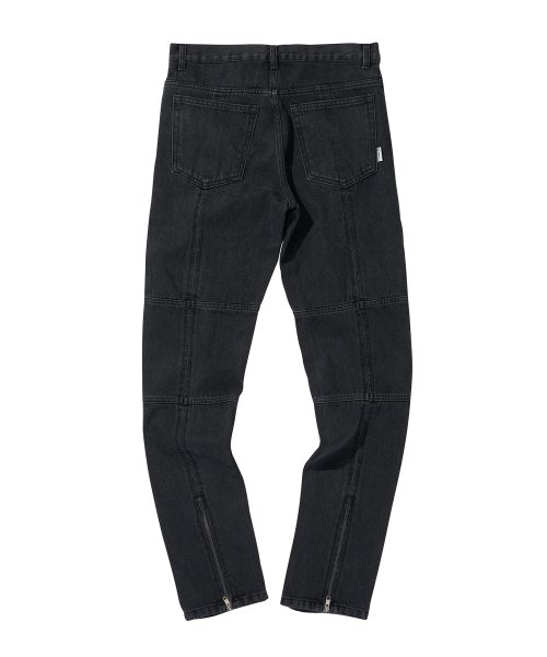 LIBERE DAMAGE VER2 DENIMPANTS / BLACK