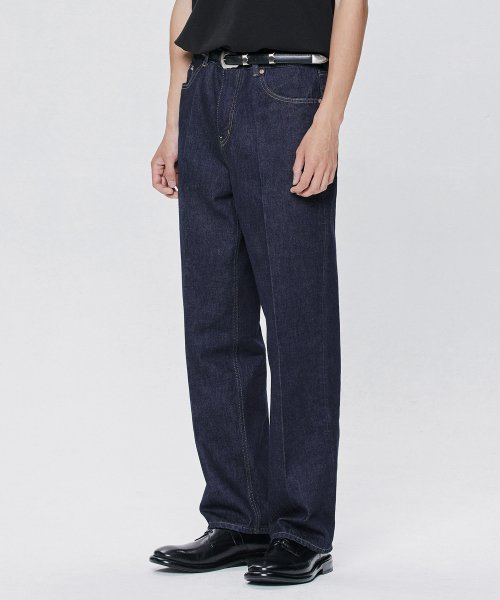 MUSINSA | BRANDED 610 HISHITOMO SUVIN GOLD INDIGO 1WASH JEANS 