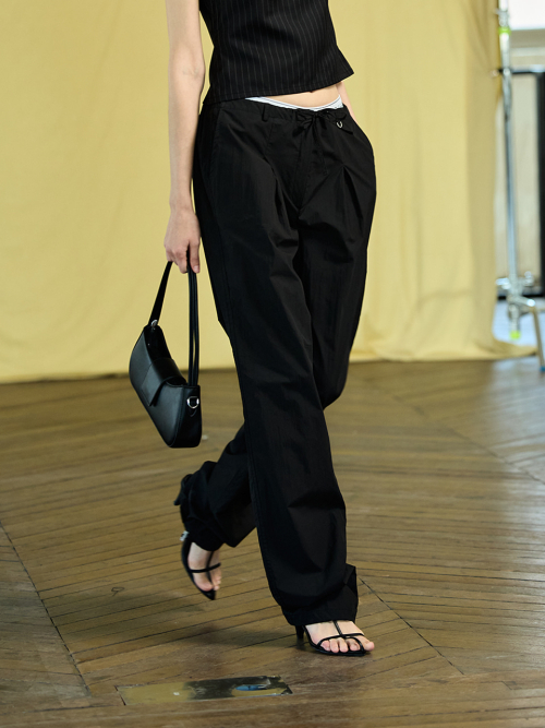 Colin low nylon slacks