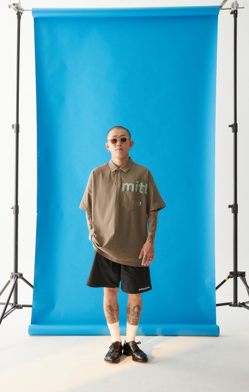 Футболка-поло с логотипом - Olive Green