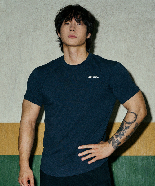 MAIN LOGO MUSCLEFIT TSHIRT
