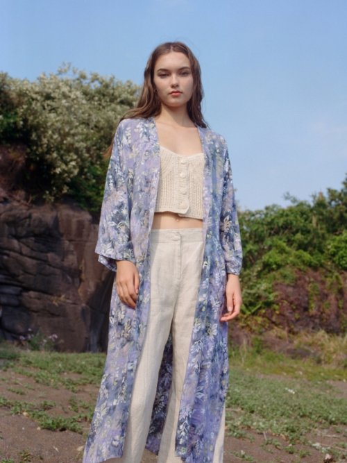 [Maxi Robe] Plants - Lilac