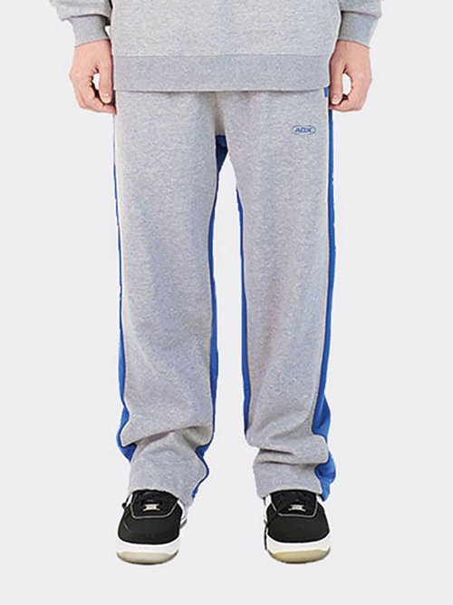String-detailed Sweatpants (GrayBlue)