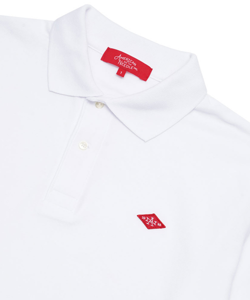 AN BASIC POLO-SHIRT - WHITE