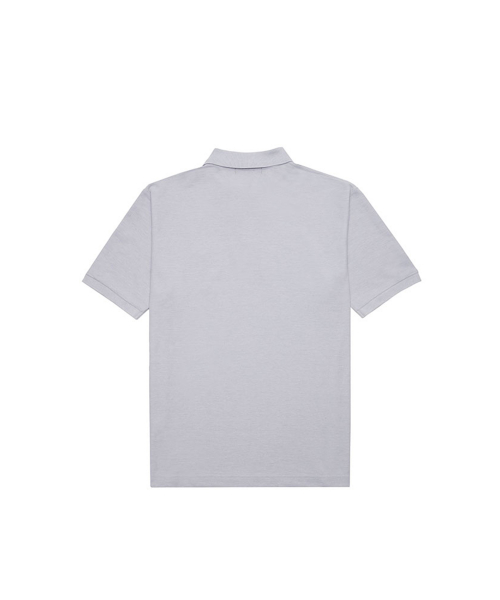 AN BASIC POLO-SHIRT - OX GRAY