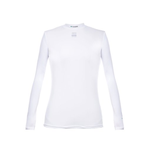 Базовый лонгслив Modern Half WOMAN WHITE