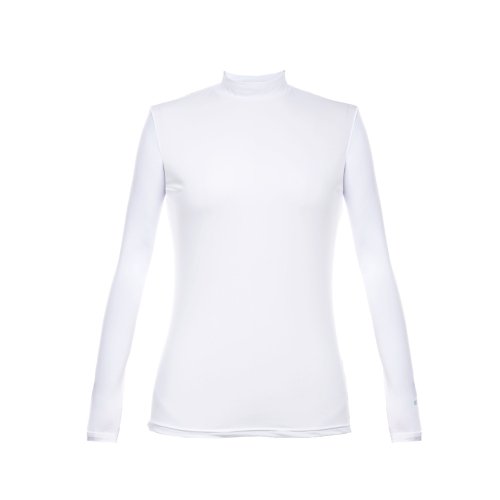 Базовый лонгслив Modern Half WOMAN WHITE