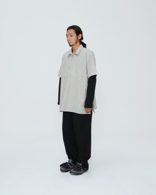HICKORY Side Anorack WORK SHIRT [OFF WIHTE]