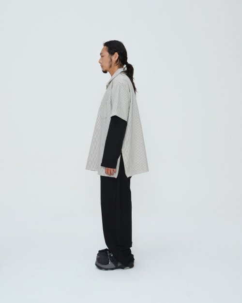 HICKORY Side Anorack WORK SHIRT [OFF WIHTE]