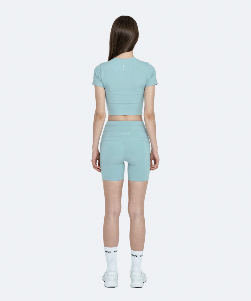 Bootyful Crop Shorts Mint