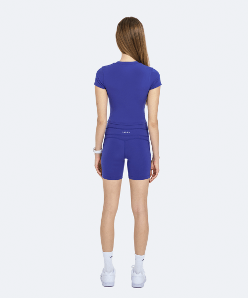 Шорты Bootyful Crop Shorts Royal Blue