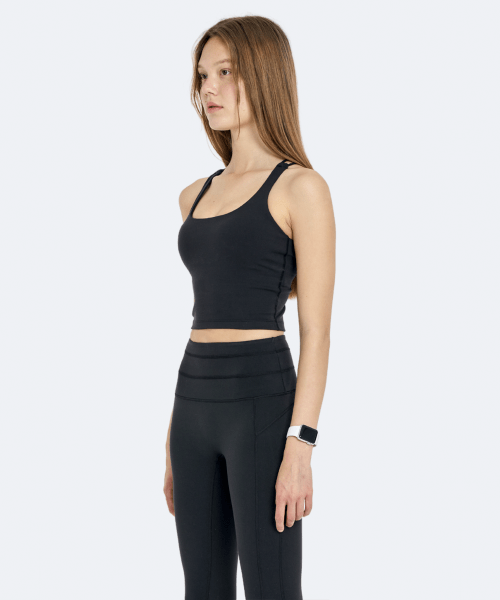 CROSS COMFORT TANK BRA Modern Black