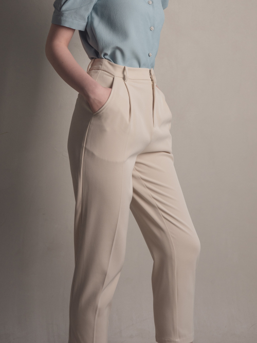 WED straight fit slim casual pants_3 color