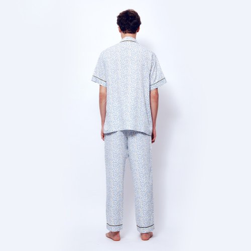 Men shy leaf pajama short set
