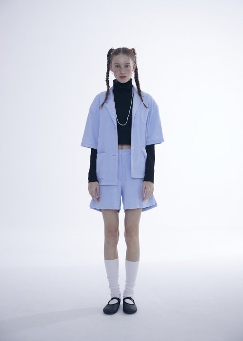 TERRY JACKET_blue