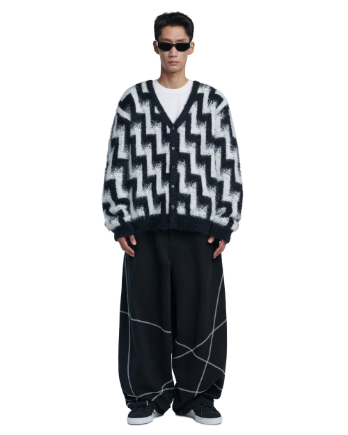 S.L WIDE PANTS - BLACK