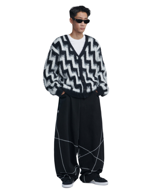 S.L WIDE PANTS - BLACK