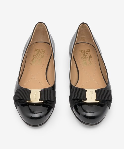 Ferragamo flat shoes sale on sale