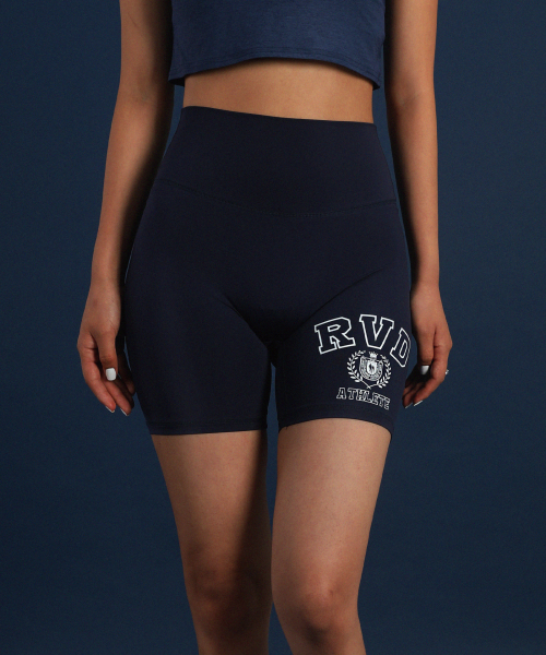 Короткие легинсы 6 Yale Navy (College Campaign)
